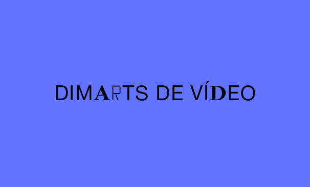 Cartell dimarts de vídeo