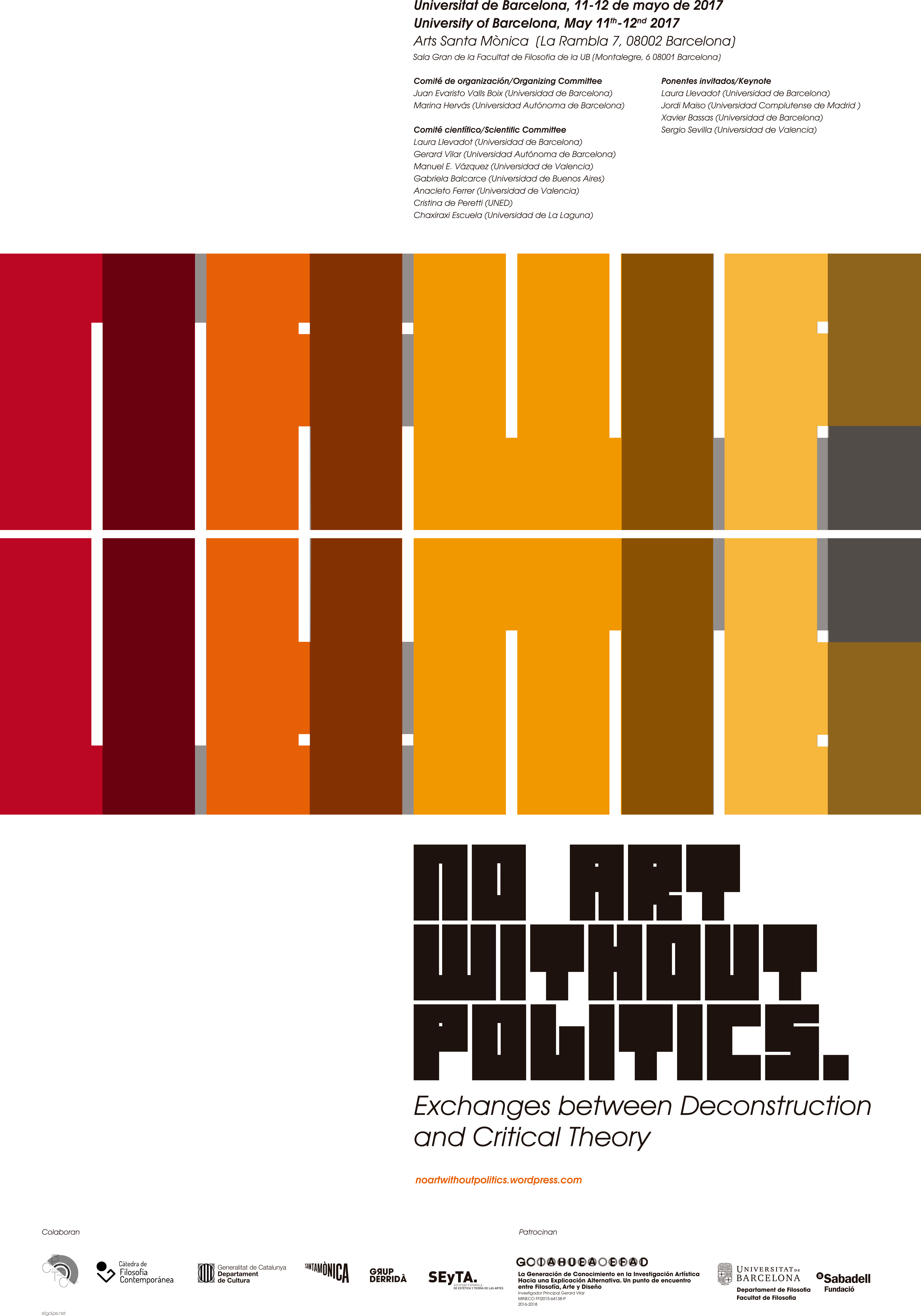 NO-ARTS-WITHOUT-POLITICS_CARTEL-40x60