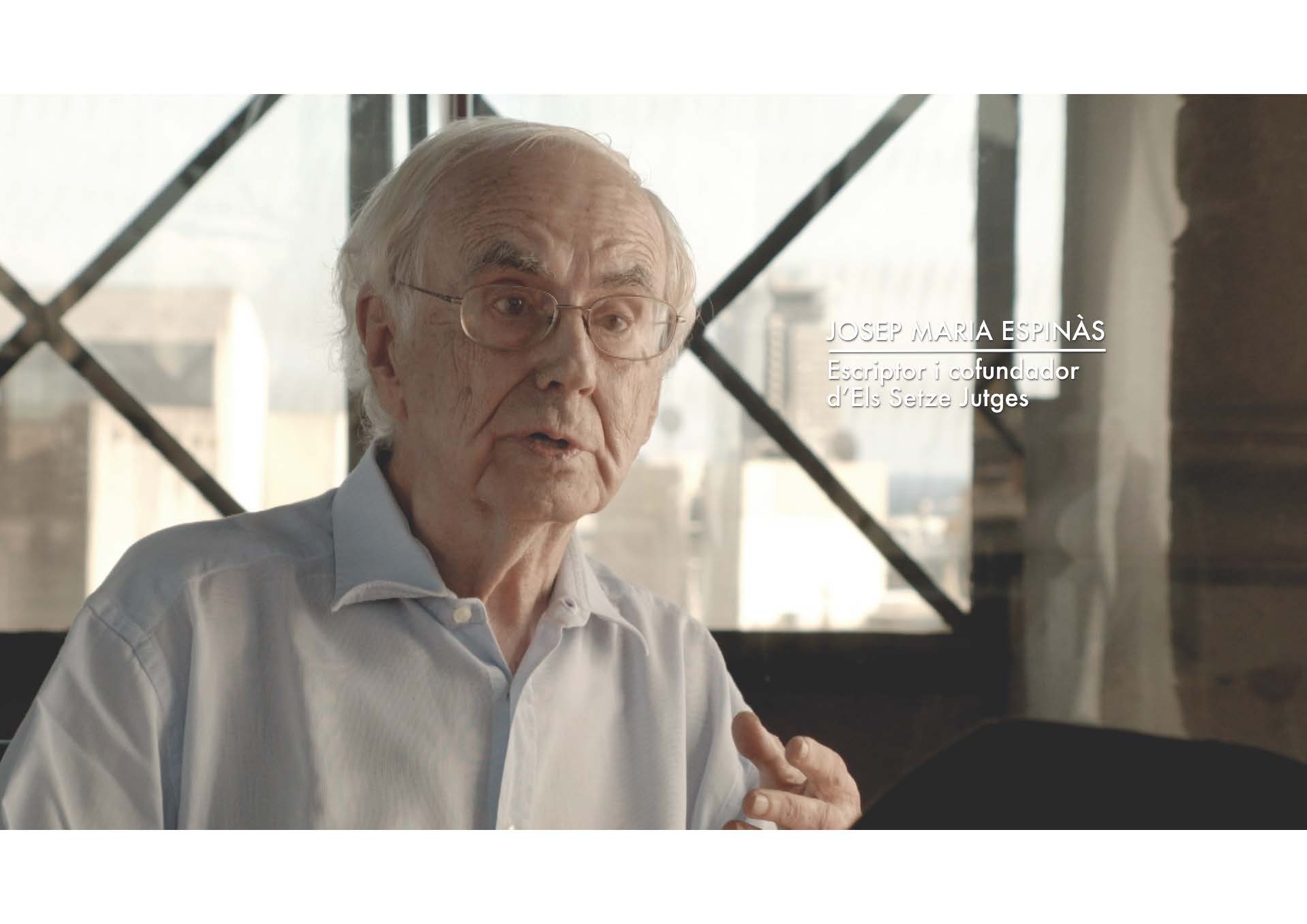 16 Josep Maria Espinàs amb cairon